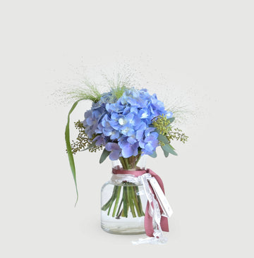 Hydrangea Flower Jar