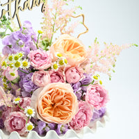 Sweetheart Birthday Flower Cake